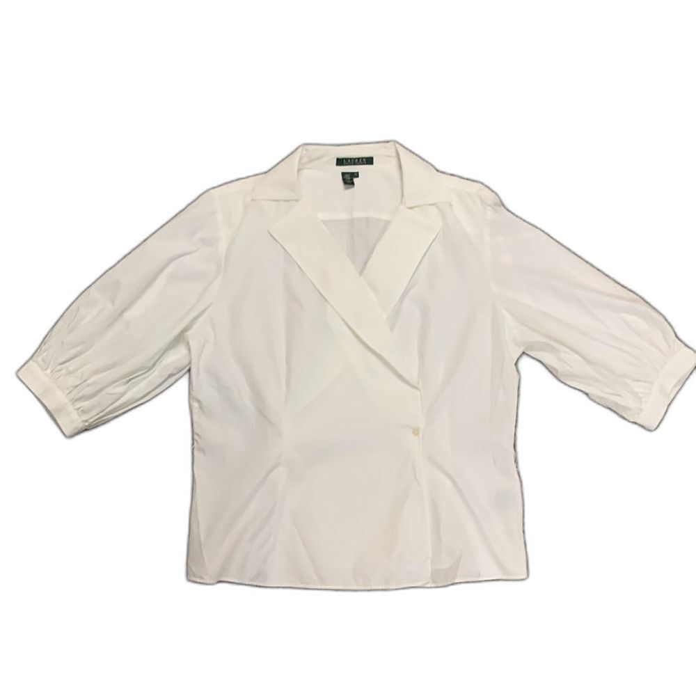Elegant White Women's Top